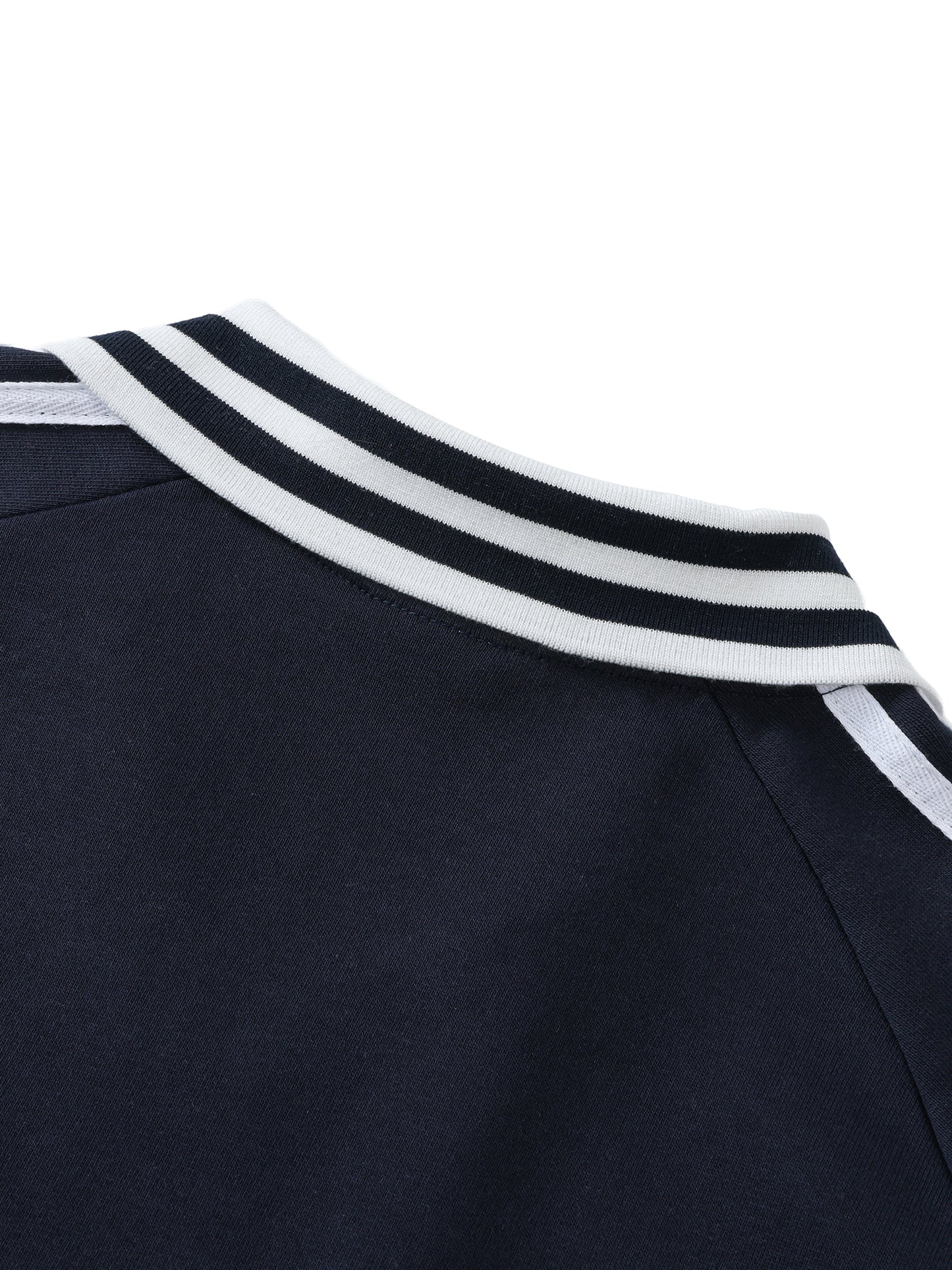 Double Take Collared Unisex Sweatshirt