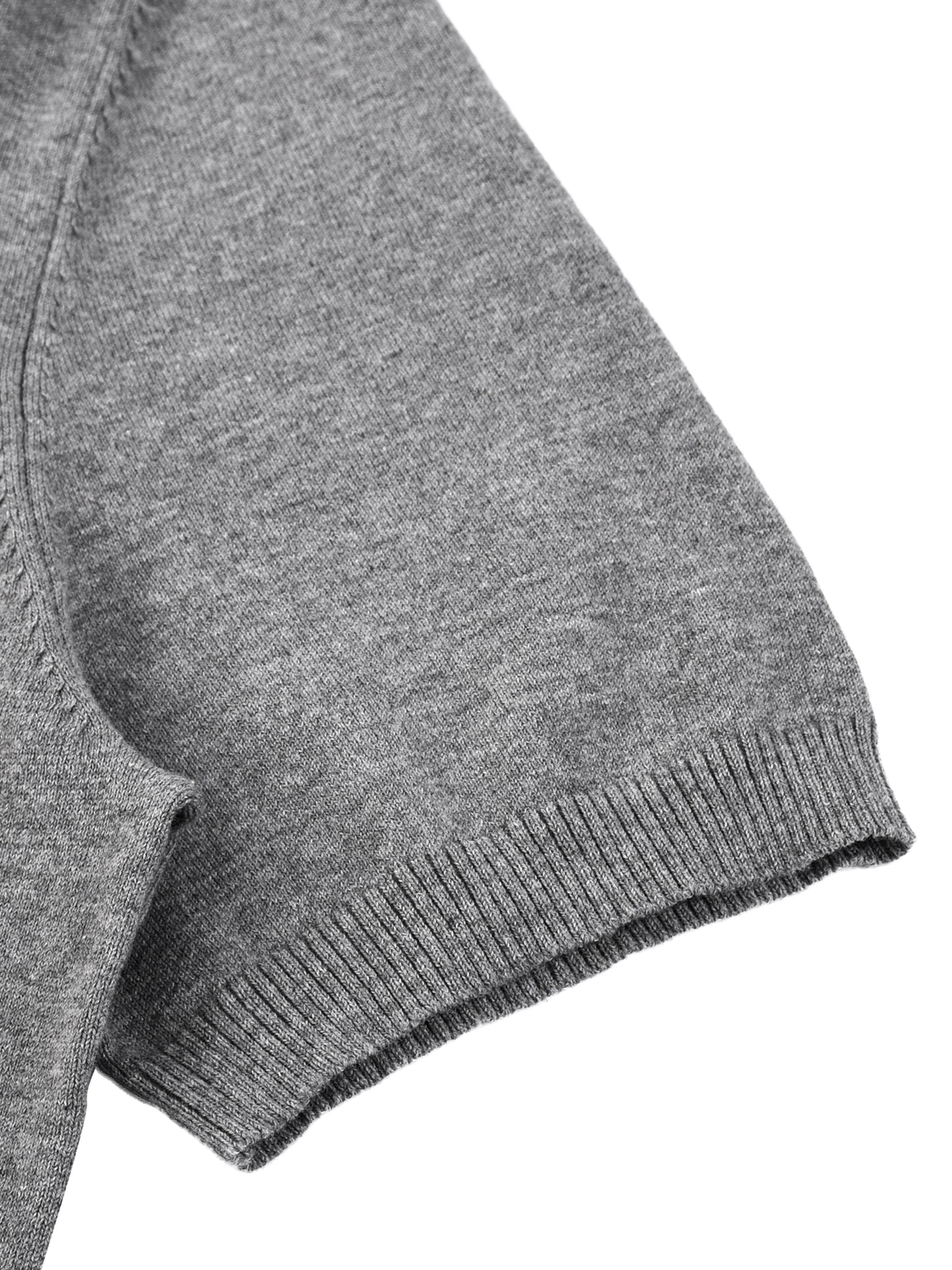 Cotton short sleeve knitted ts