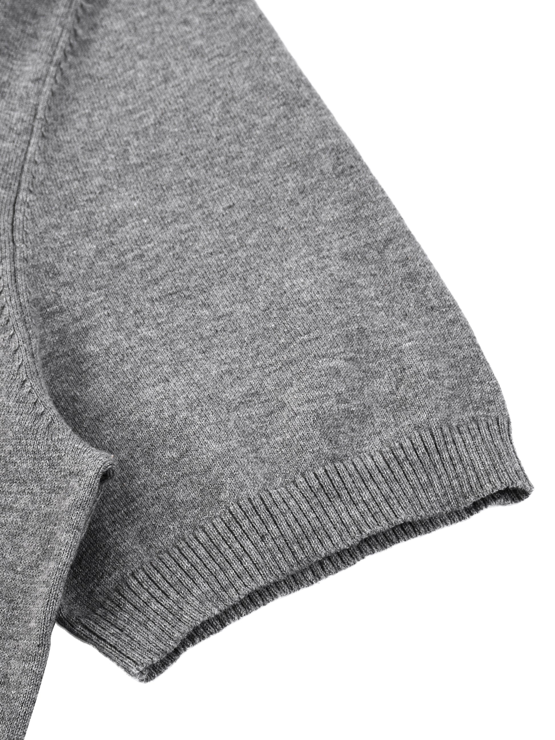 Cotton short sleeve knitted ts