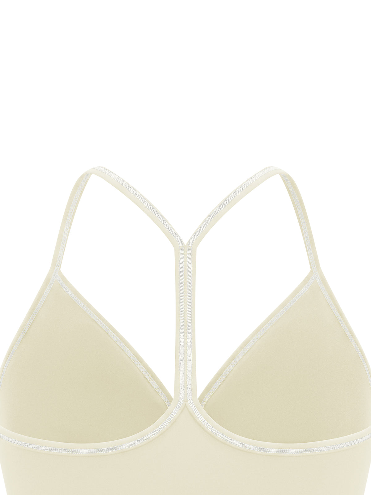 Solene Tank | Contrast V-Neck Active Tank Top