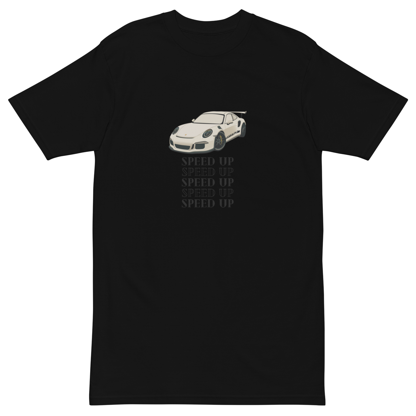 Men’s premium Cotton heavyweight tee: Porsche