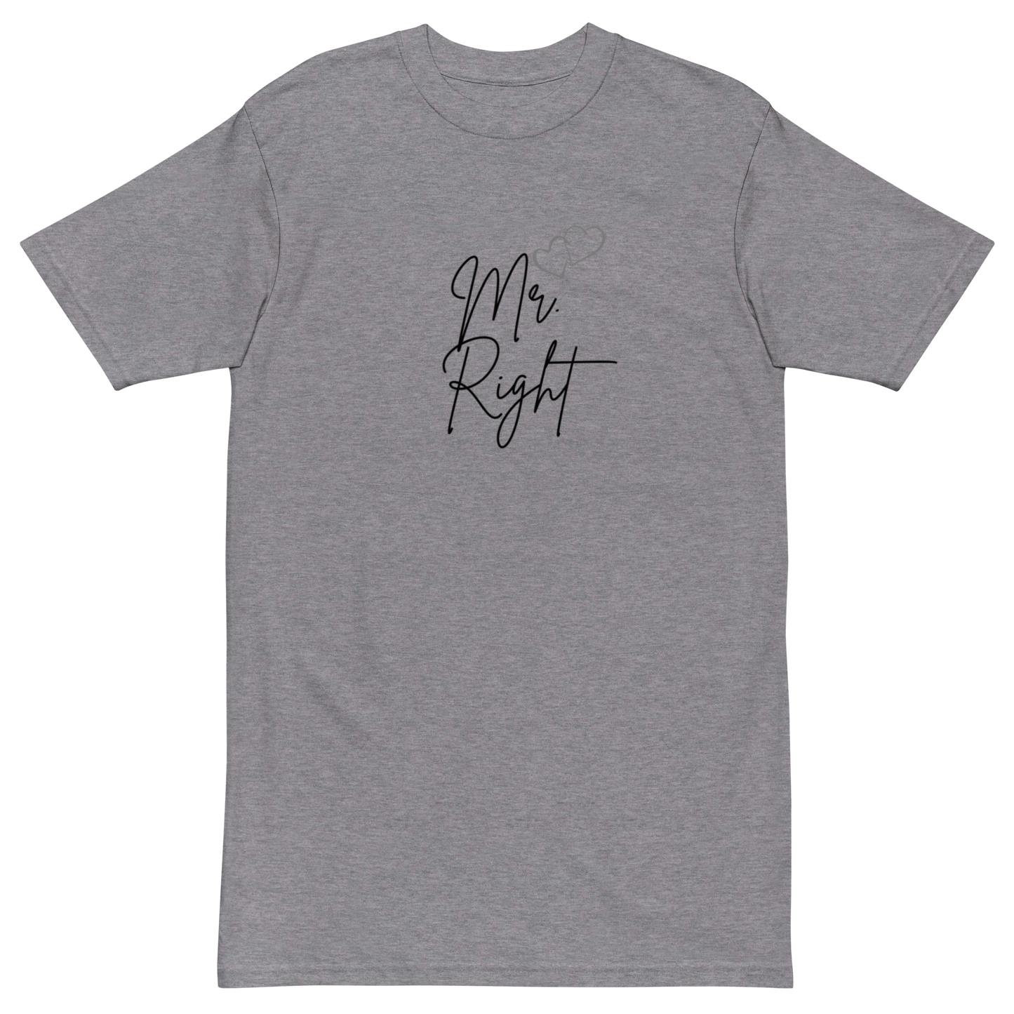 Men’s premium heavyweight tee: Mr. Right