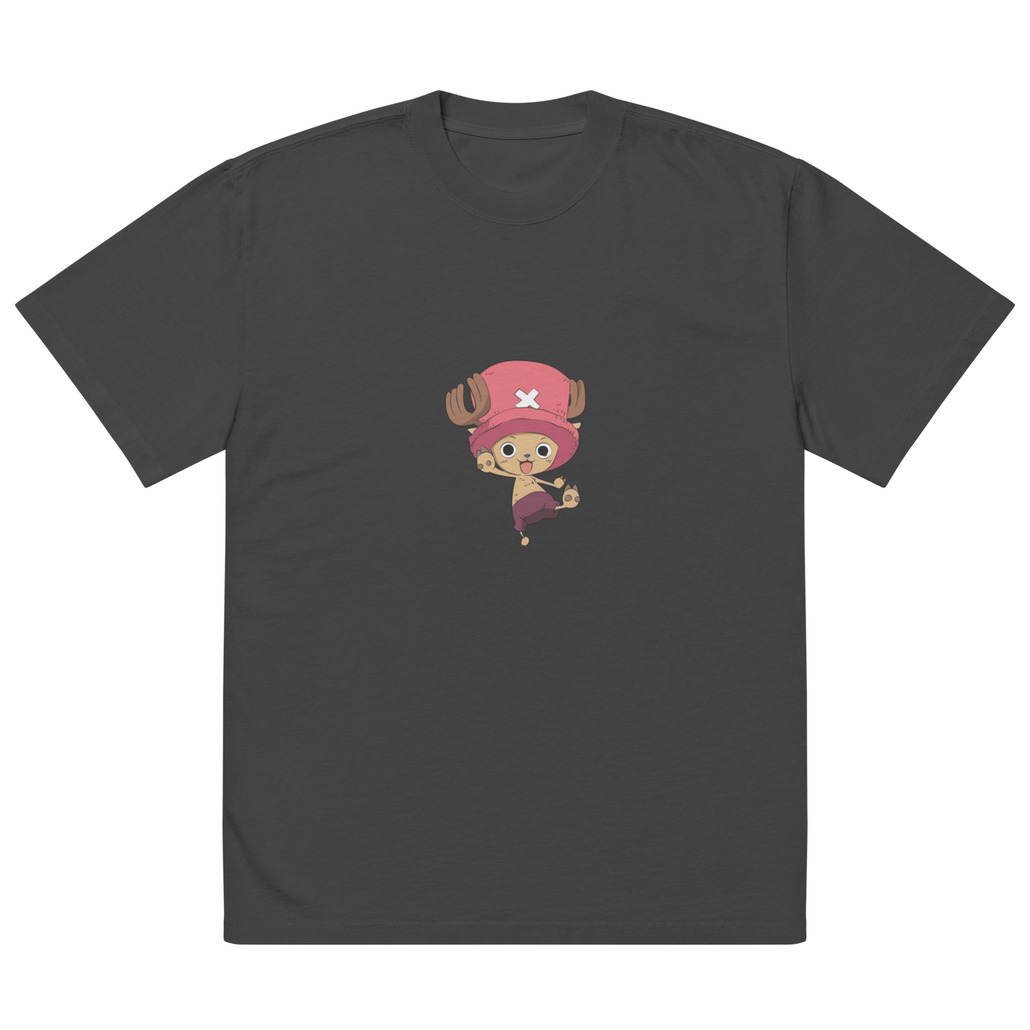 Oversized faded Cotton t-shirt: Chopper from One Piece