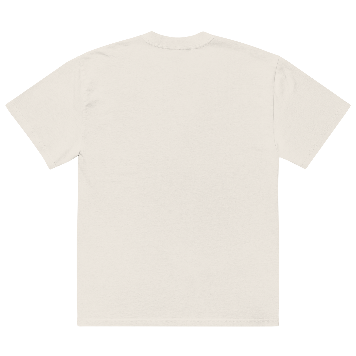 Oversized faded t-shirt: logo