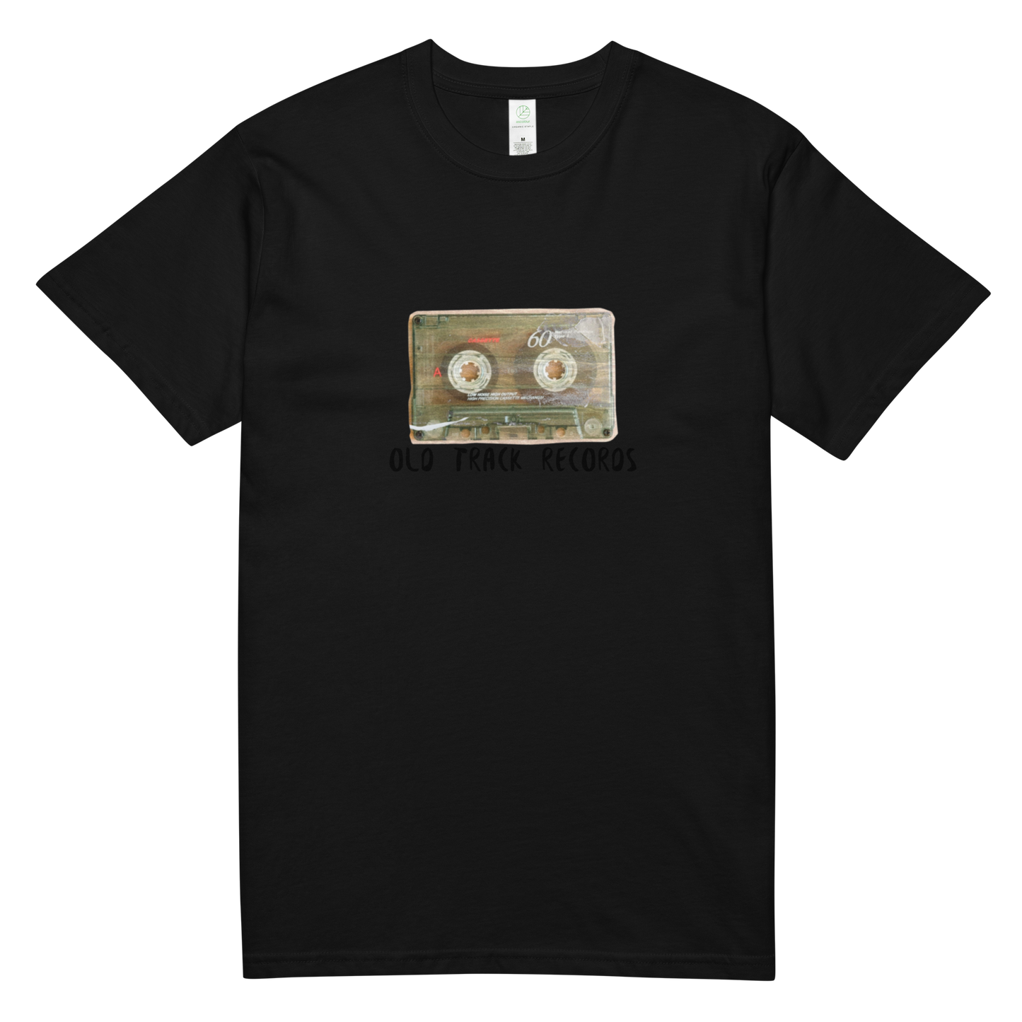 Unisex organic cotton tee: A Cassette