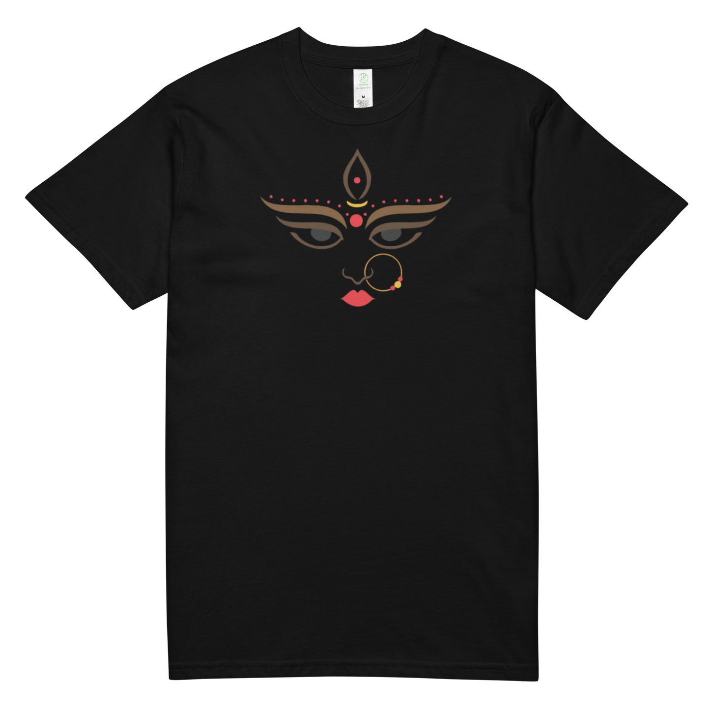 Unisex organic cotton tee: Durga Goddess