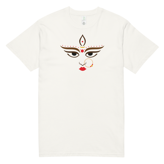 Unisex organic cotton tee: Durga Goddess