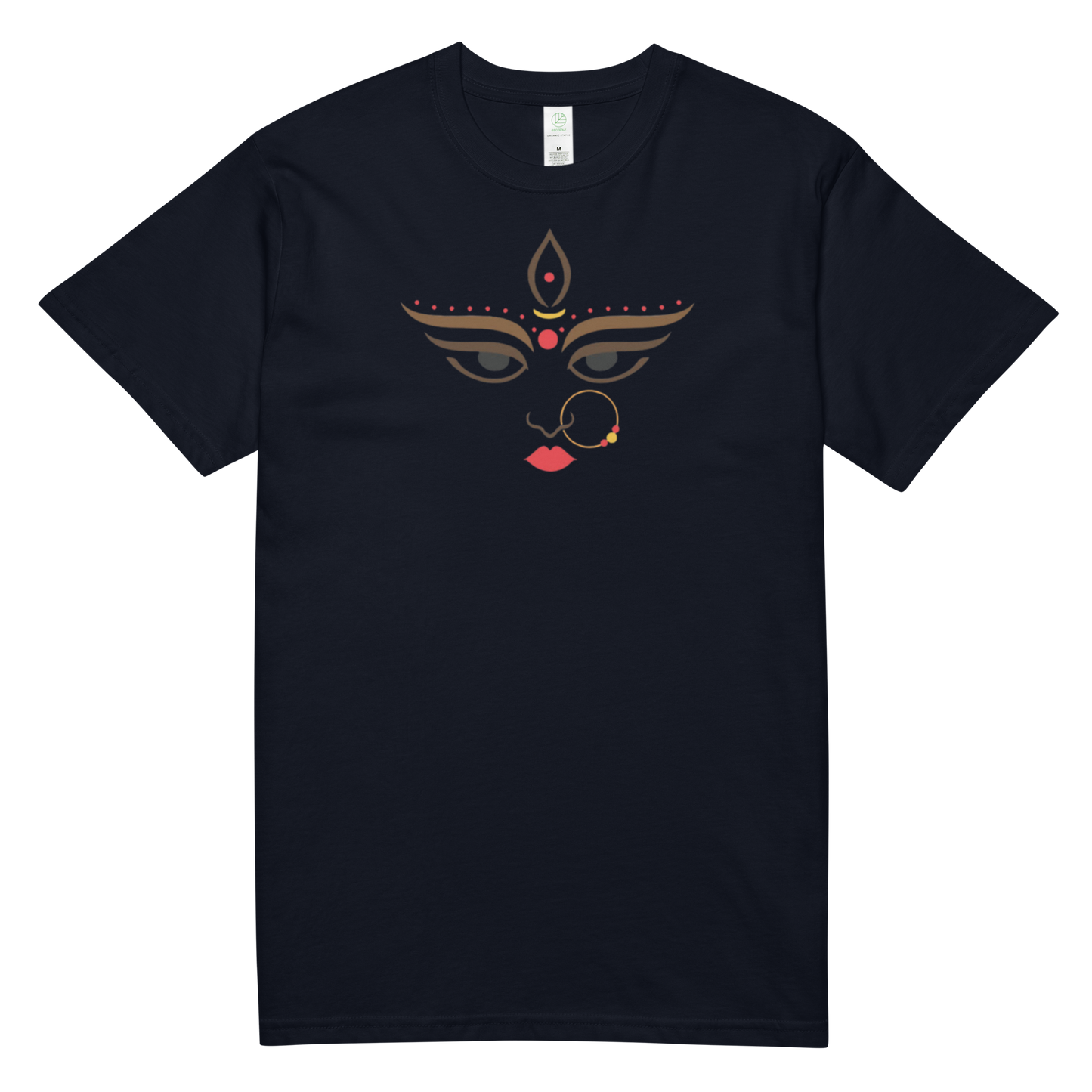 Unisex organic cotton tee: Durga Goddess