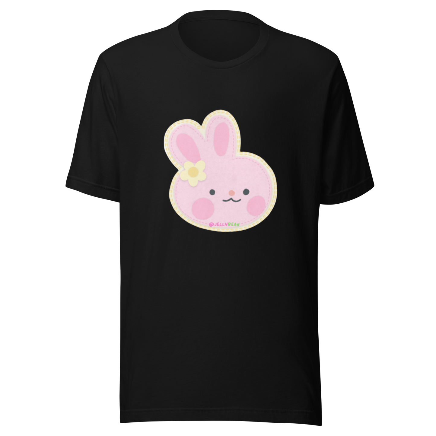 Unisex staple eco t-shirt: Pink bunny