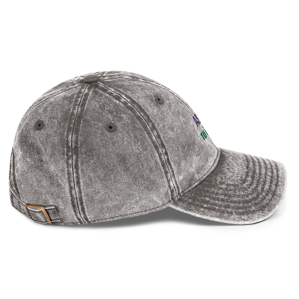 Vintage Cotton Twill Cap: Aspire to inspire