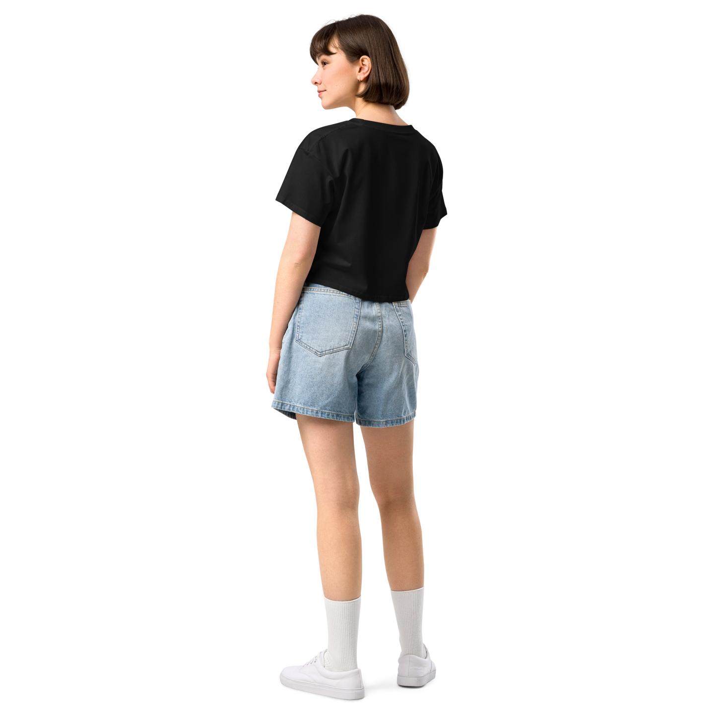 Women’s crop top: Brand Logo