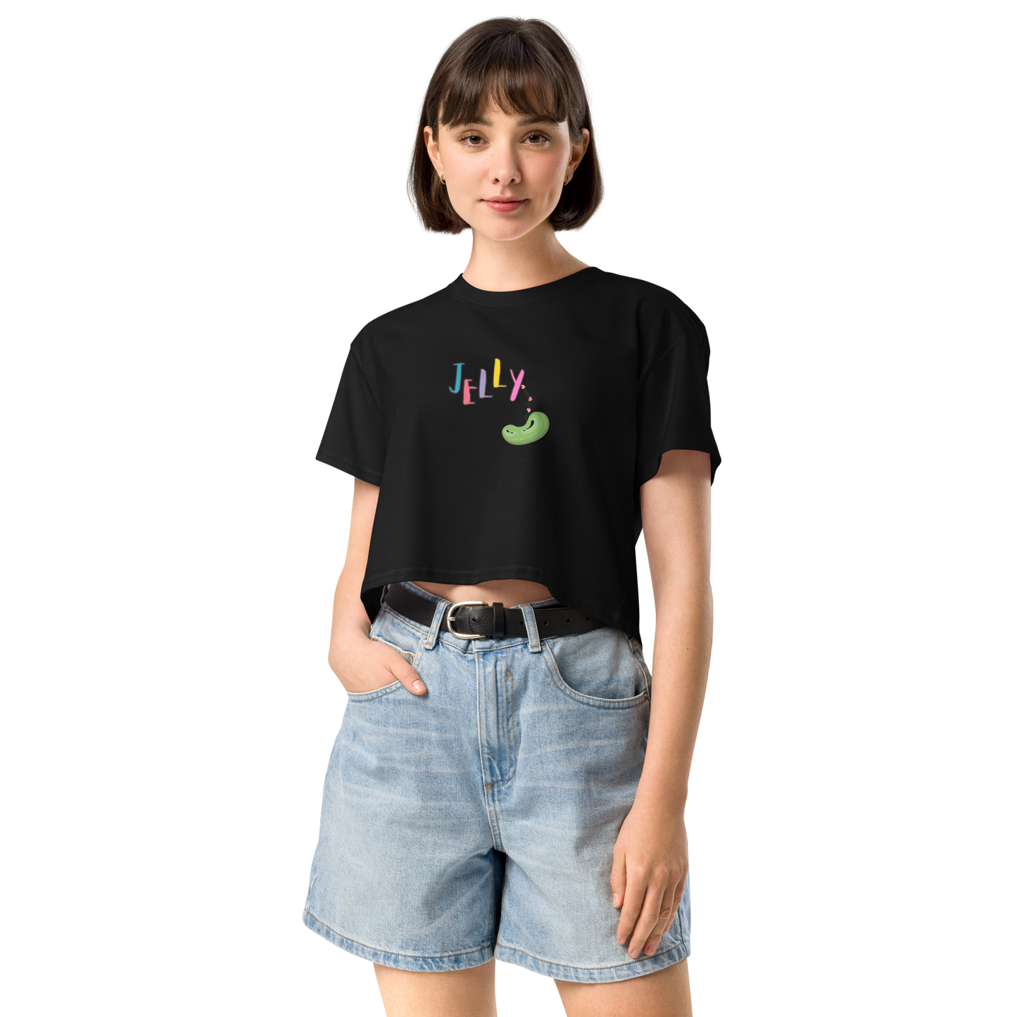 Women’s crop top: Brand Logo