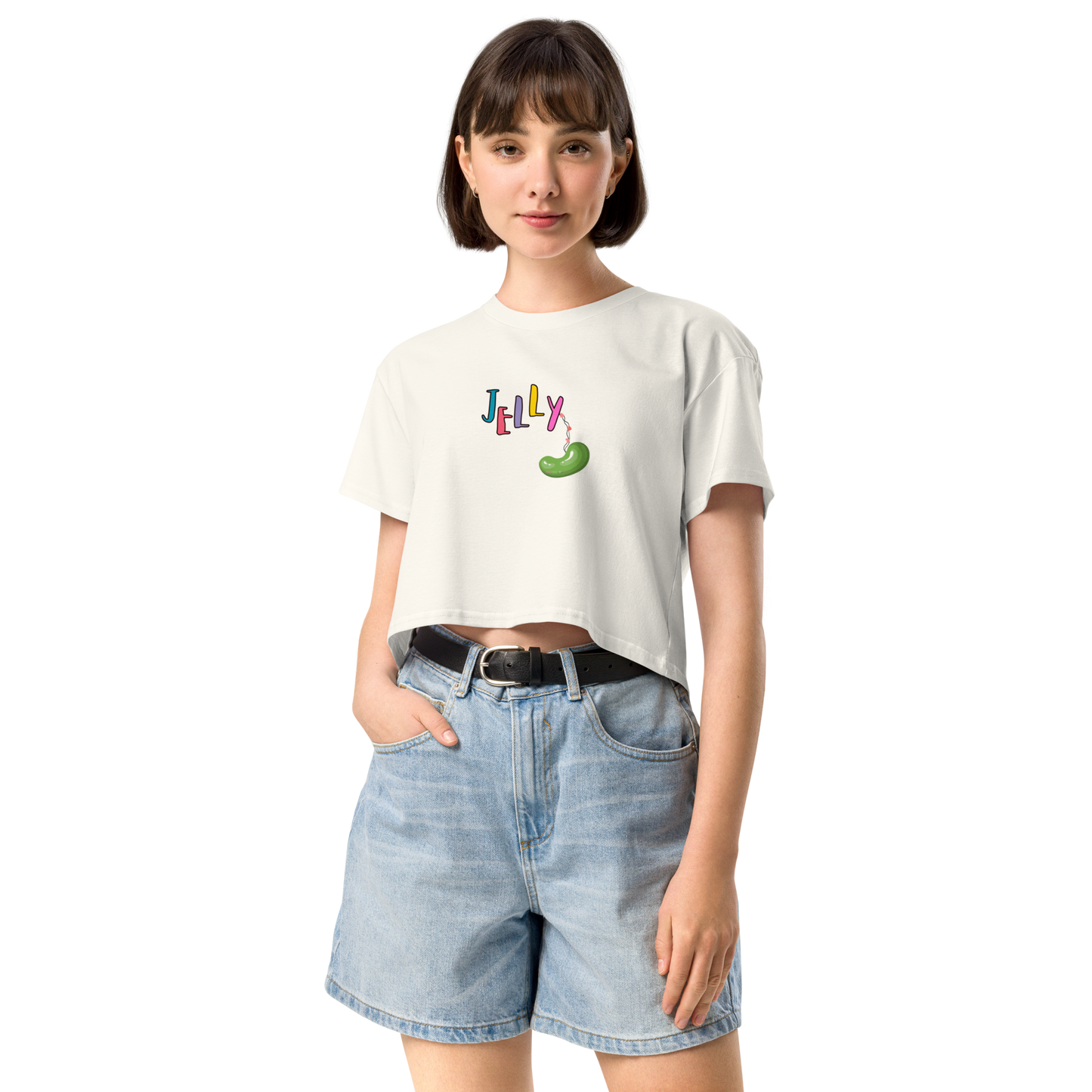 Women’s crop top: Brand Logo