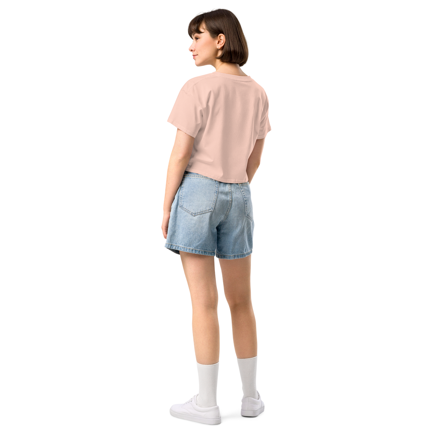 Women’s crop top: Brand Logo