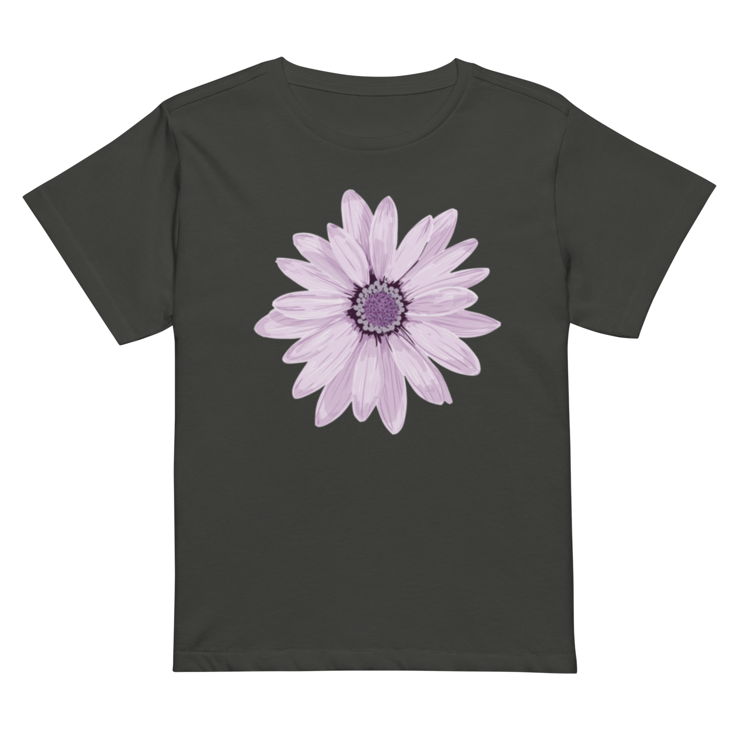 Floral | Women’s high-waisted Cotton t-shirt