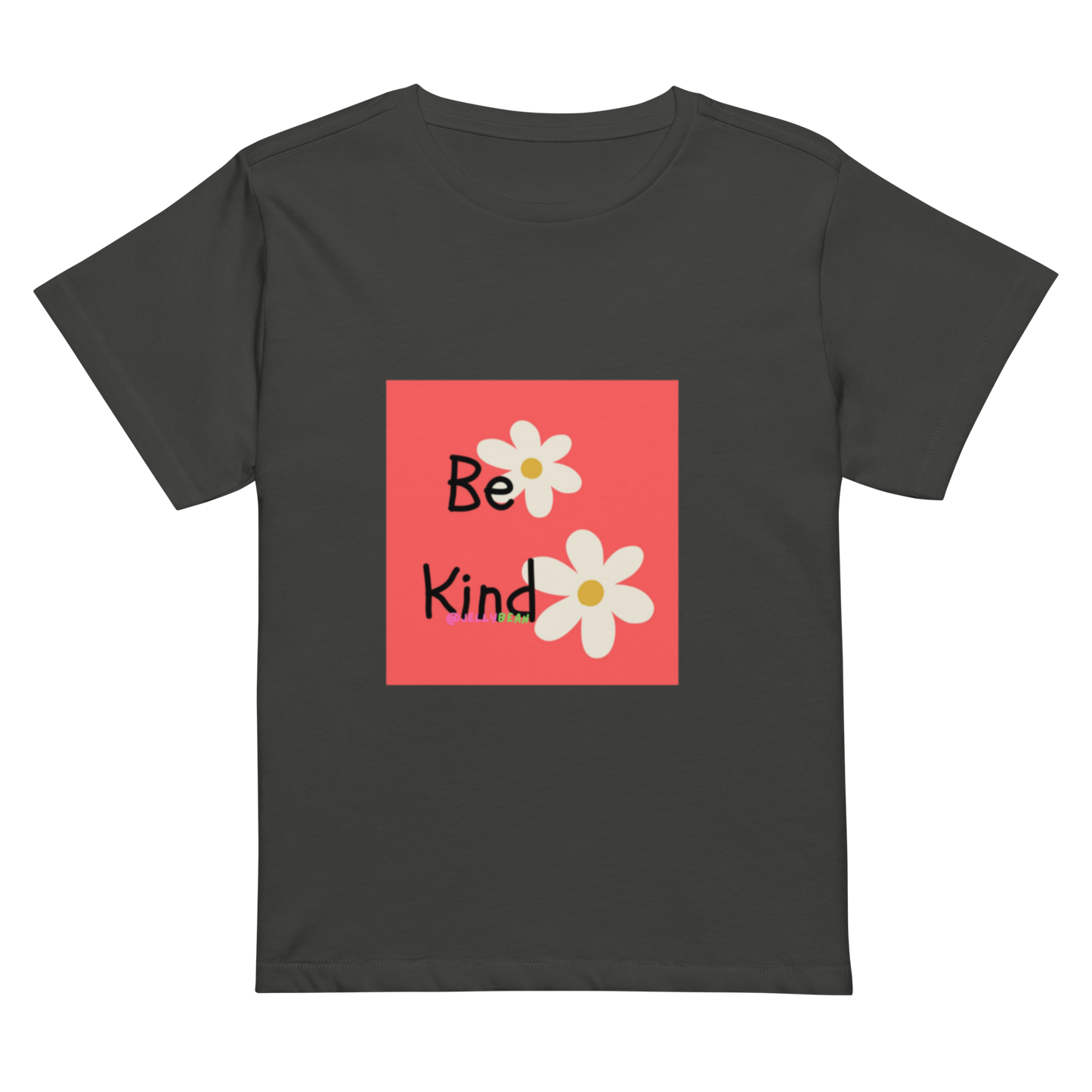 Women’s high-waisted Cotton t-shirt: Be Kind