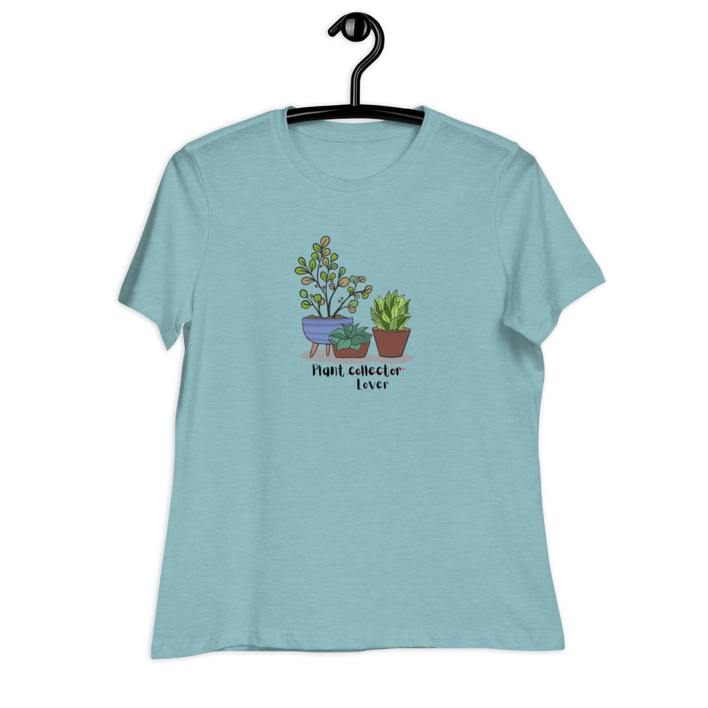 Women's Relaxed Cotton T-Shirt: Plant Lover