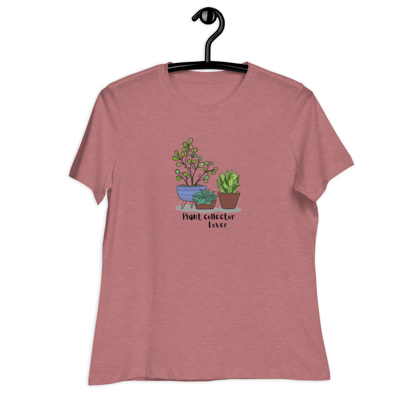 Women's Relaxed Cotton T-Shirt: Plant Lover