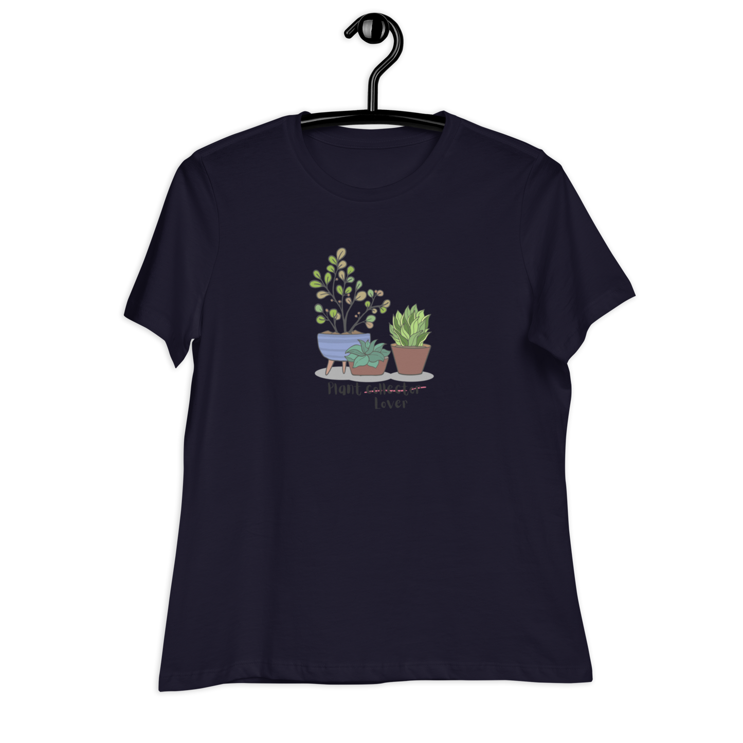 Women's Relaxed Cotton T-Shirt: Plant Lover